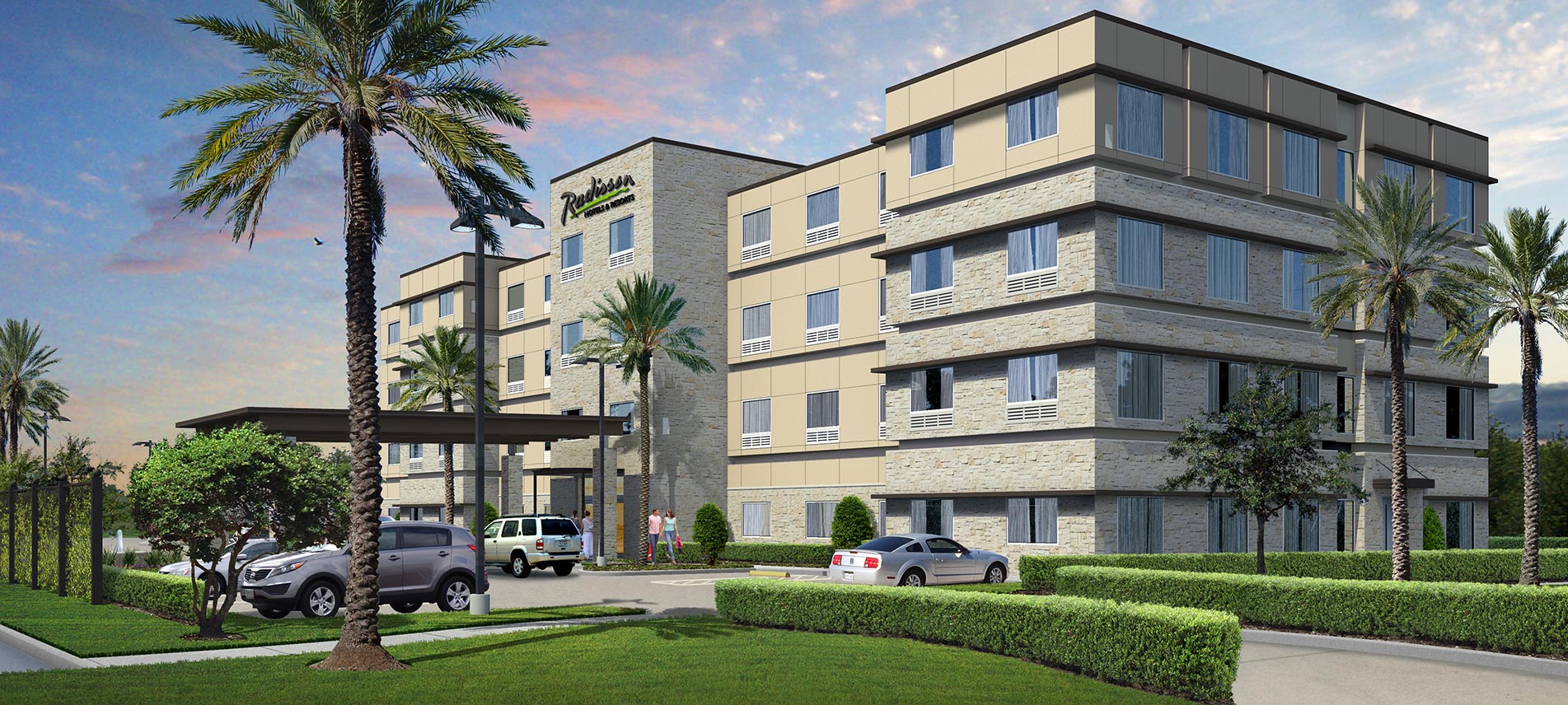 The Radisson Hotel in Pearland